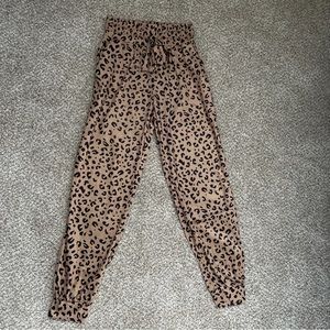 Cheetah Print Joggers
